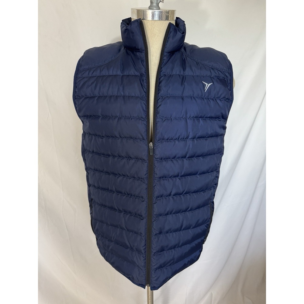 Old Navy Active Premium Quality‎ Down Vest Mens XL Quilted Puffer Lightweight